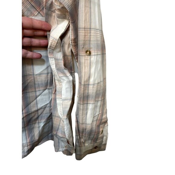 NWOT Carhartt Women’s Plaid Button Down Shirt Long Sleeve Western XXL 20 - Picture 3 of 7